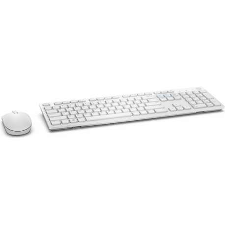 DELL KM636 toetsenbord RF Draadloos QWERTY UK (Brits-Engels) Wit