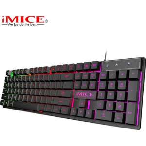 iMice RGB Gaming Keyboard - 104 Keys - Waterdicht - USB Bedraad