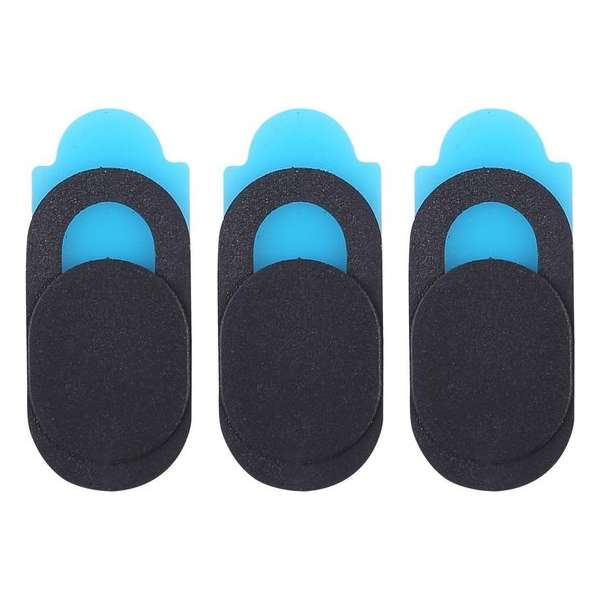 Mobigear Webcam Cover Switch Zwart 3-Pack