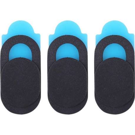 Mobigear Webcam Cover Switch Zwart 3-Pack