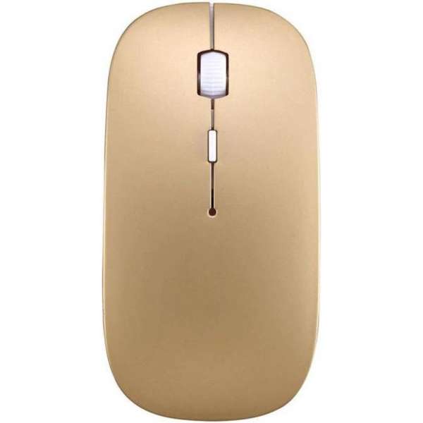 Grote Goude Draadloze Muis - 2.4 Ghz - USB - Voor PC, Laptop en Mac