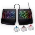 KINESIS FREESTYLE EDGE RGB RED GESPLITST GAMING TOETSENBORD INCL. LIFTKIT