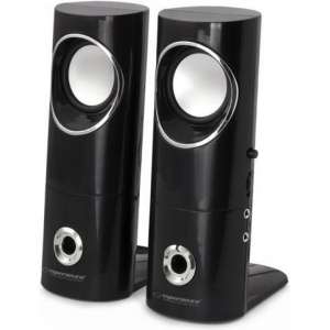 Esperanza 2.0 BEAT luidspreker set 2.0 kanalen 6 W Zwart