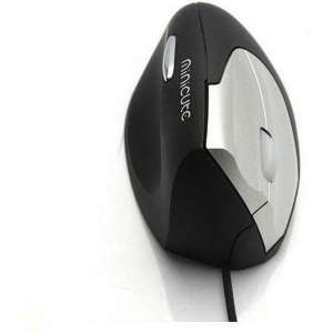 Minicute EZmouse 2 verticale ergonomische linkerhand bedrade muis