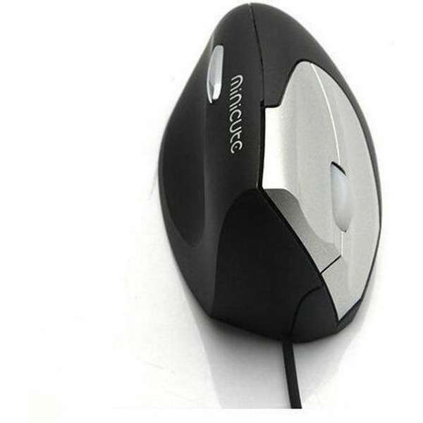 Minicute EZmouse 2 verticale ergonomische linkerhand bedrade muis Minicute EZmouse 2 verticale ergonomische linkerhand bedrade muis