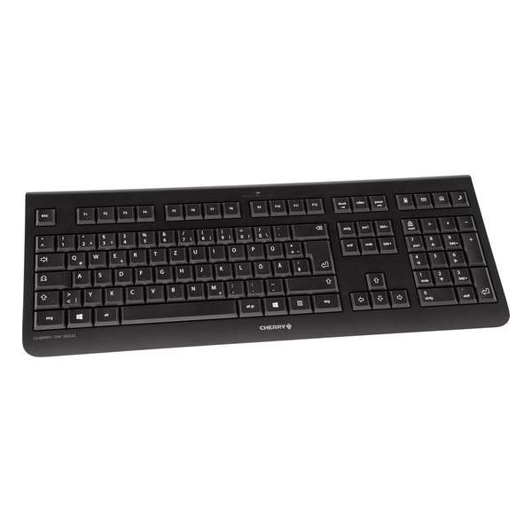 CHERRY DW 3000 toetsenbord RF Draadloos QWERTY Brits Engels Zwart