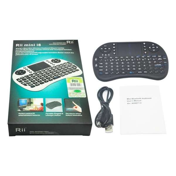 Rii mini I8 ( RT-MWK08) Draadloos mini toetsenbord