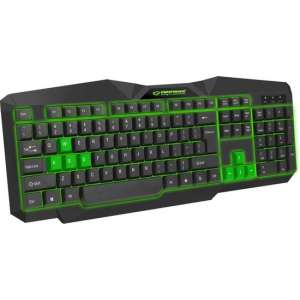 Tirionos Gaming Toetsenbord met LED-verlichting - Rood