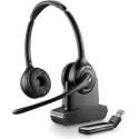POLY SAVI W420 Headset Hoofdband Zwart