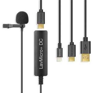 Saramonic LavMicro+ DC dasspeld microfoon met 1.7mtr kabel voor pc/mac/android/IOS oa voor livestream vergadering
