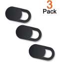 Webcam cover ultra dun - privacy - zwart - 3 stuks - voor laptop, tablet en smartphone