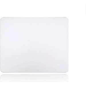 DrPhone SHIELD Series - Aluminium Muismat – Gaming Mousepad – Rubberen Grip – 18x16CM – Zilver