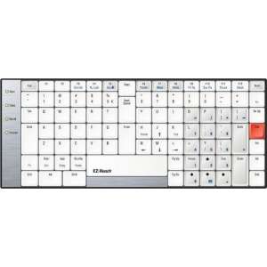 TypeMatrix EZ-Reach 2030 USB Grijs, Wit toetsenbord
