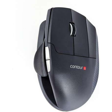 Contour Design Unimouse muis USB Type-A IR LED 2800 DPI Linkshandig