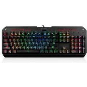 Modecom K-MC-HAMMER-U-BROWN-RGB Volcano Hammer Mechanical Keyboard [USB, 104-key, Full Anti-Ghost]