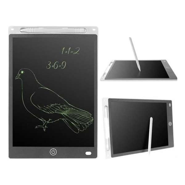 Elektronische LCD Tekentablet - 10 inch Schrijftablet voor Kinderen - Zwart - Inclusief batterij (verwisselbaar) Elektronische LCD Tekentablet - 10 inch Schrijftablet voor Kinderen - Zwart - Inclusief batterij (verwisselbaar)