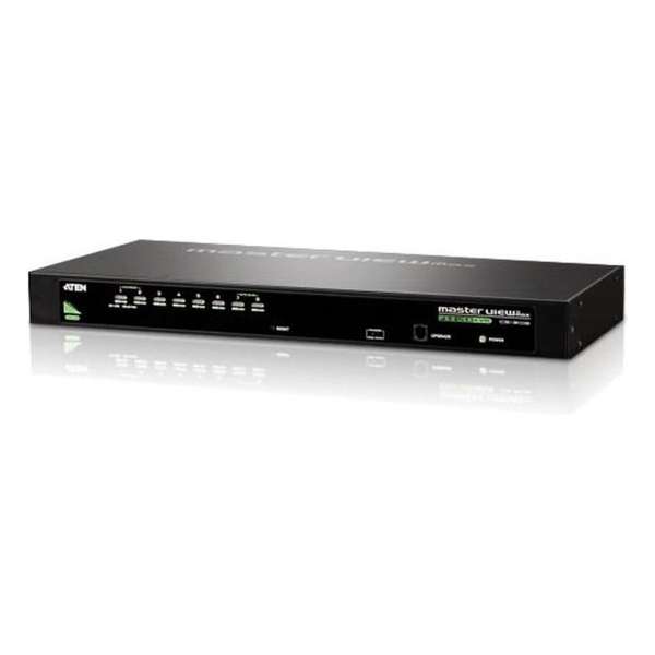 Aten CS1308 KVM-switch Rack-montage Zwart