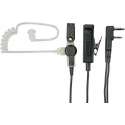KENWOOD KHS-8BL 2-ADERIGE HANDPALMMICROFOON MET OORTELEFOON
