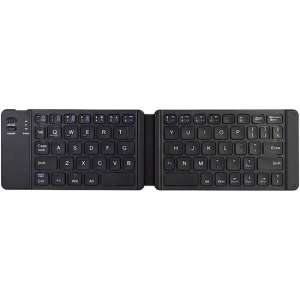 Universeel Bluetooth Toetsenbord - Opvouwbaar Bluetooth Keyboard - Zwart