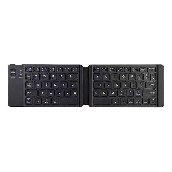 Universeel Bluetooth Toetsenbord - Opvouwbaar Bluetooth Keyboard - Zwart Universeel Bluetooth Toetsenbord - Opvouwbaar Bluetooth Keyboard - Zwart