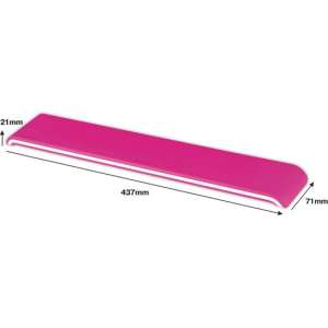 Leitz Keyboard Wrist Rest Ergo Leitz WOW pink