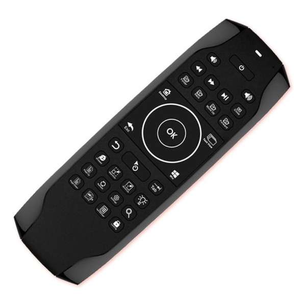 G7 Air Mouse met toetsenbord verlichting | QWERTY mini-toetsenbord draadloos G7 Air Mouse met toetsenbord verlichting | QWERTY mini-toetsenbord draadloos