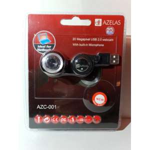 Webcam -  20 Megapixel - Plug&Play - Usb 2.0 - AZC 001 - AZELAS