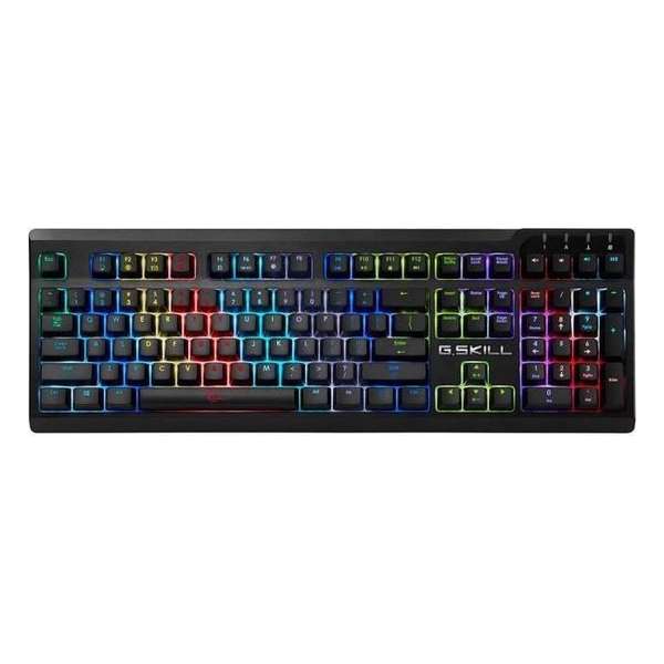 G.Skill Ripjaws KM570RGB LED Mechanisch Gaming Toetsenbord Brown Switch , Qwerty US G.Skill Ripjaws KM570RGB LED Mechanisch Gaming Toetsenbord Brown Switch , Qwerty US