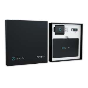 Spy-Fy® Privacy Kit: Webcam Cover + RFID Blokkerende Kaart + USB Data Blocker in één.