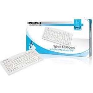 Konig Toetsenbord Wit Wii