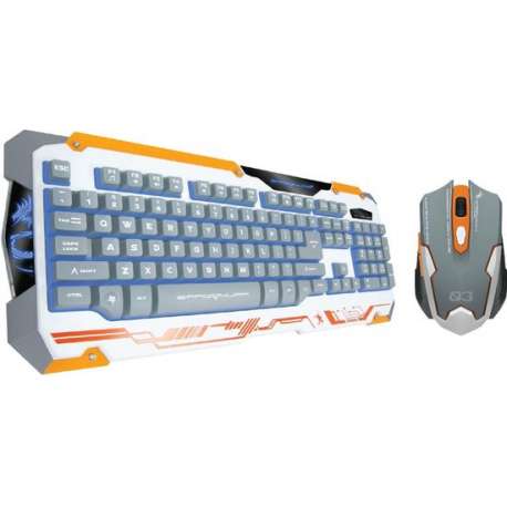 Dragonwar - Sencaic Azerty Wit/Oranje