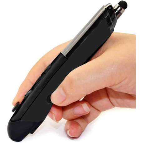 PR-08 Innovatieve draadloze 2.4 GHz Pen stijl Handheld Muis voor PC & Laptop Wit