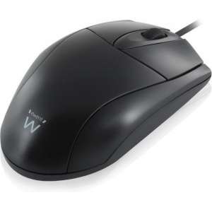 Ewent EW3154 muis USB Type-A+PS/2 Optisch 1000 DPI Ambidextrous