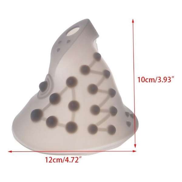 Beschermhoes Voor Verticale Muis - Siliconen - Zwart - Grip - Bumper - Cover