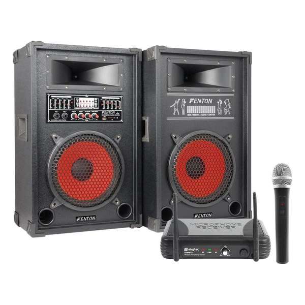 Complete Karaoke set met draadloze microfoon! Complete Karaoke set met draadloze microfoon!