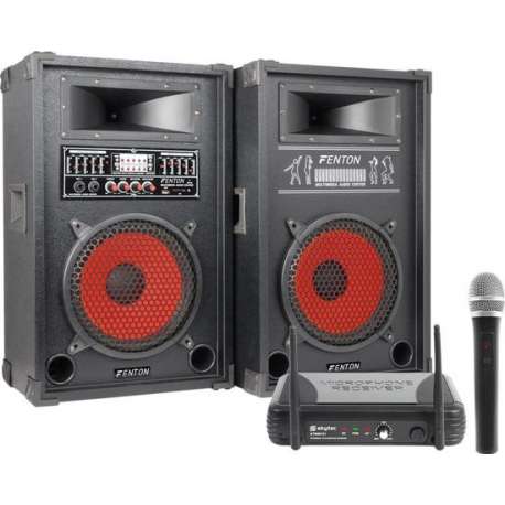 Complete Karaoke set met draadloze microfoon!