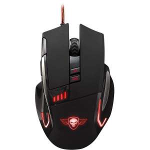 Spirit of Gamer s-pm5 raton para Gaming muis USB Type-A Optisch 3200 DPI Rechtshandig