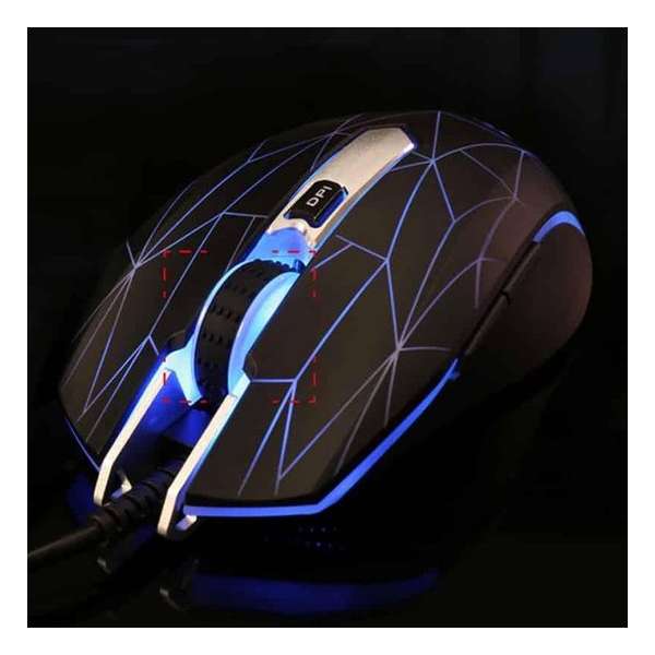 AULA-serie stiekem strijd USB Wired Kleurrijke licht optische 6D Game Mouse, maximale resolutie van 2000 DPI (zilver) AULA-serie stiekem strijd USB Wired Kleurrijke licht optische 6D Game Mouse, maximale resolutie van 2000 DPI (zilver)