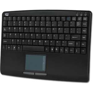 Adesso SlimTouch 410 toetsenbord USB QWERTY Amerikaans Engels Zwart