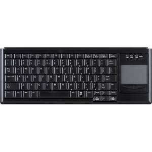 Active Key AK-4400-GU-B/US Toetsenbord USB QWERTY, US-Engels, Windows Zwart Touch-oppervlak, Muisknoppen