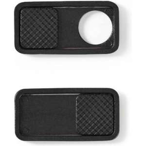 Nedis PRIVWCC15BK3 Privacy-cover Voor Notebooks En Tablets Snel Aan Te Brengen 3-pack Zwart