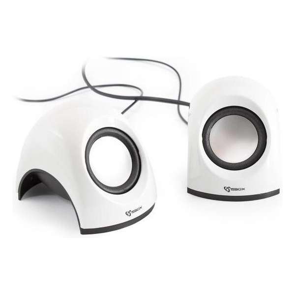 Sbox 2.0 Speaker SP-092W Coconut White Sbox 2.0 Speaker SP-092W Coconut White