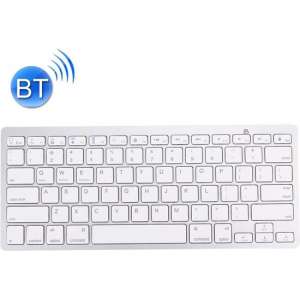 Draadloze Toetsenbord | Voor SAMSUNG | 2.4GHz | Zilver/Wit |