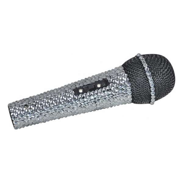 NJS Bling Bling Microfoon met 3 meter XLR kabel