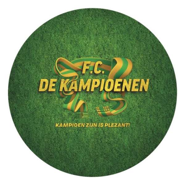 FD de Kampioenen muismat diameter 24 cm