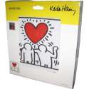 Eminent Keith Haring Mouse Pad Zwart, Rood, Wit