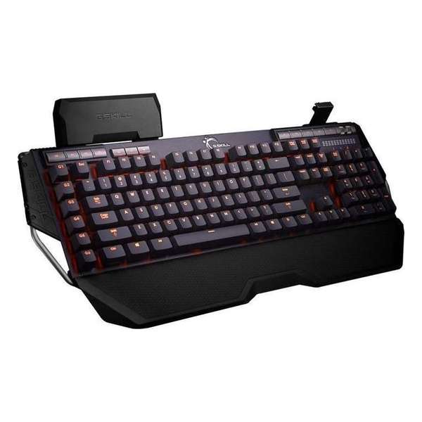 G.Skill - Ripjaws KM780MX Red LED - Mechanisch Gaming Toetsenbord - Brown Switch - Qwerty US G.Skill - Ripjaws KM780MX Red LED - Mechanisch Gaming Toetsenbord - Brown Switch - Qwerty US
