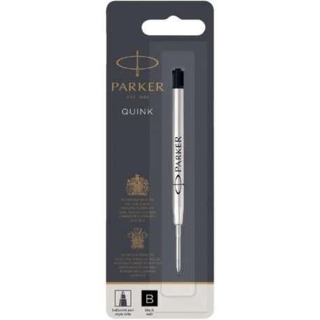 QUINK BALPEN REFILL BLACK B (1.1) BLISTER X1
