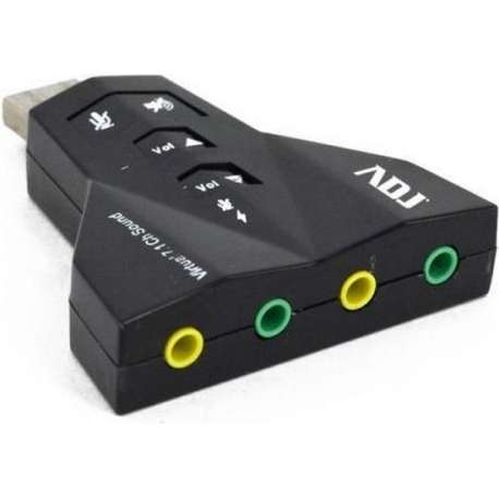 Adj 130-00004 geluidskaart 7.1 kanalen USB