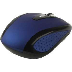 Draadloze 2.4 GHz 800 - 1600 DPI 6D Optische Muis met Mini USB dongle (blauw)